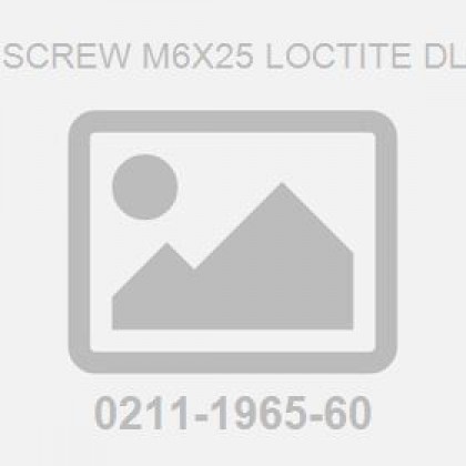 Cap Screw M6X25 Loctite Dl2040